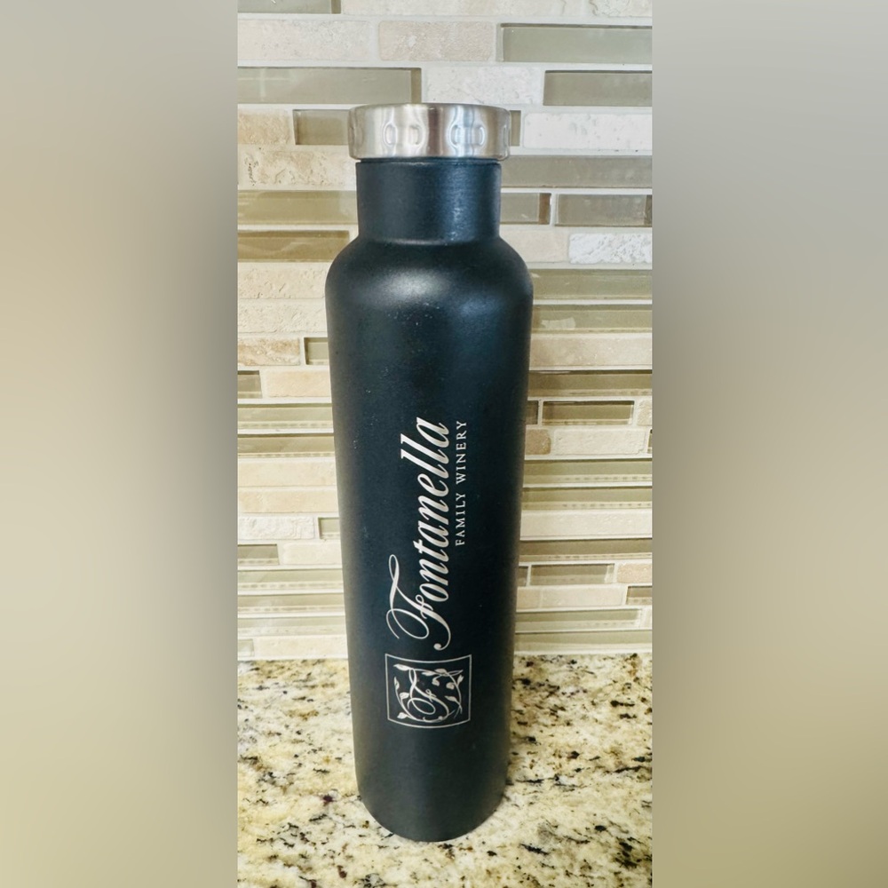 Black Insulated Bottle
